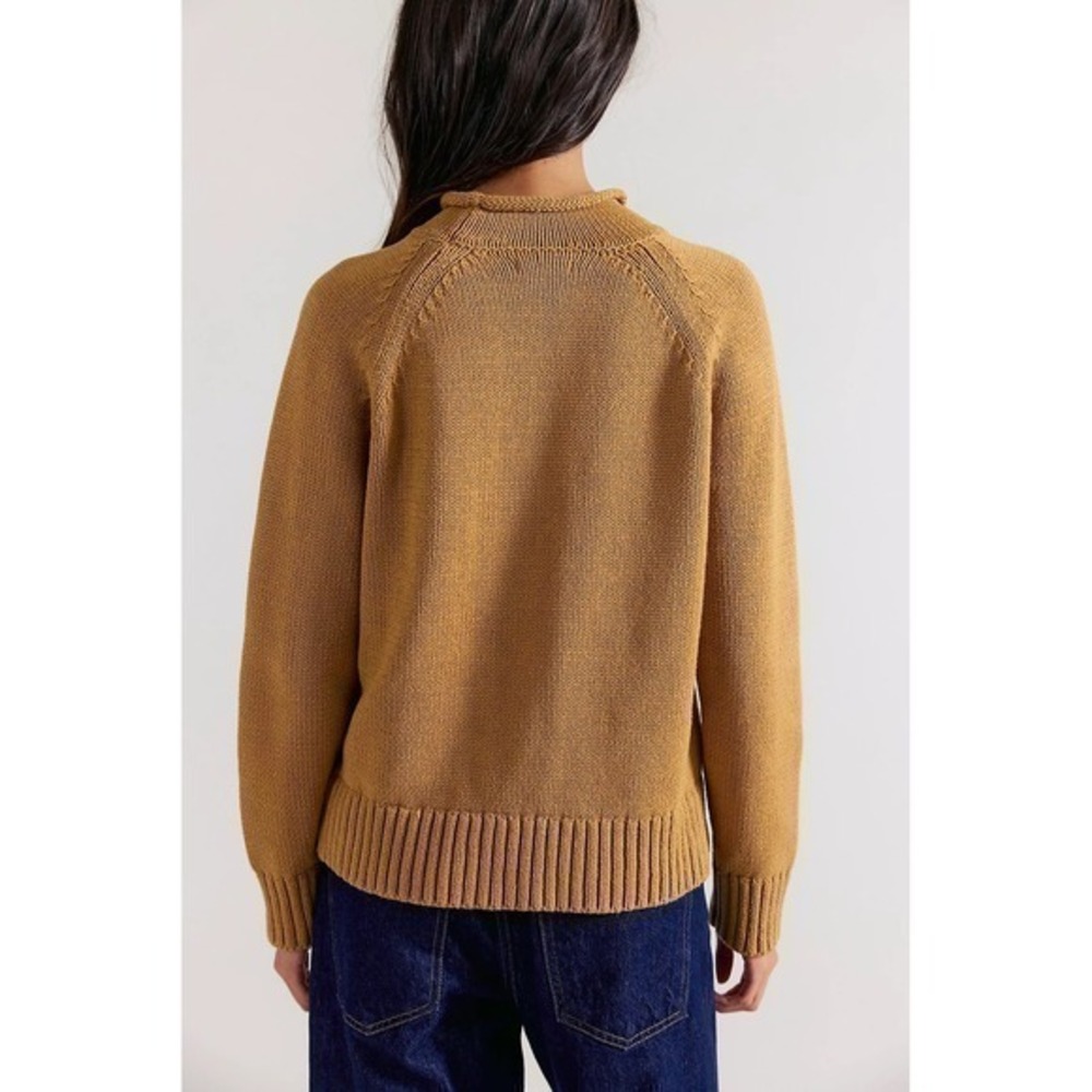NWT!! FREE PEOPLE x L.L. BEAN Cotton Rollneck Sweater Hiking Boots X-Large XL - Picture 8 of 14